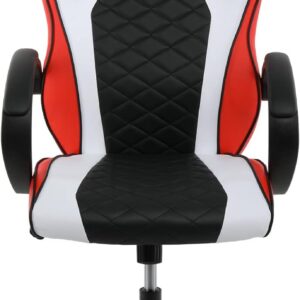 YSSOA Gaming Chair: Footrest, Big and Tall, Racing Style Adjustable Swivel Office Chair, Ergonomic with Headrest and Lumbar Support