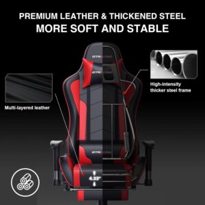 GTRACING Gaming Chair: Footrest, Speakers, Bluetooth Music, Heavy Duty, Ergonomic